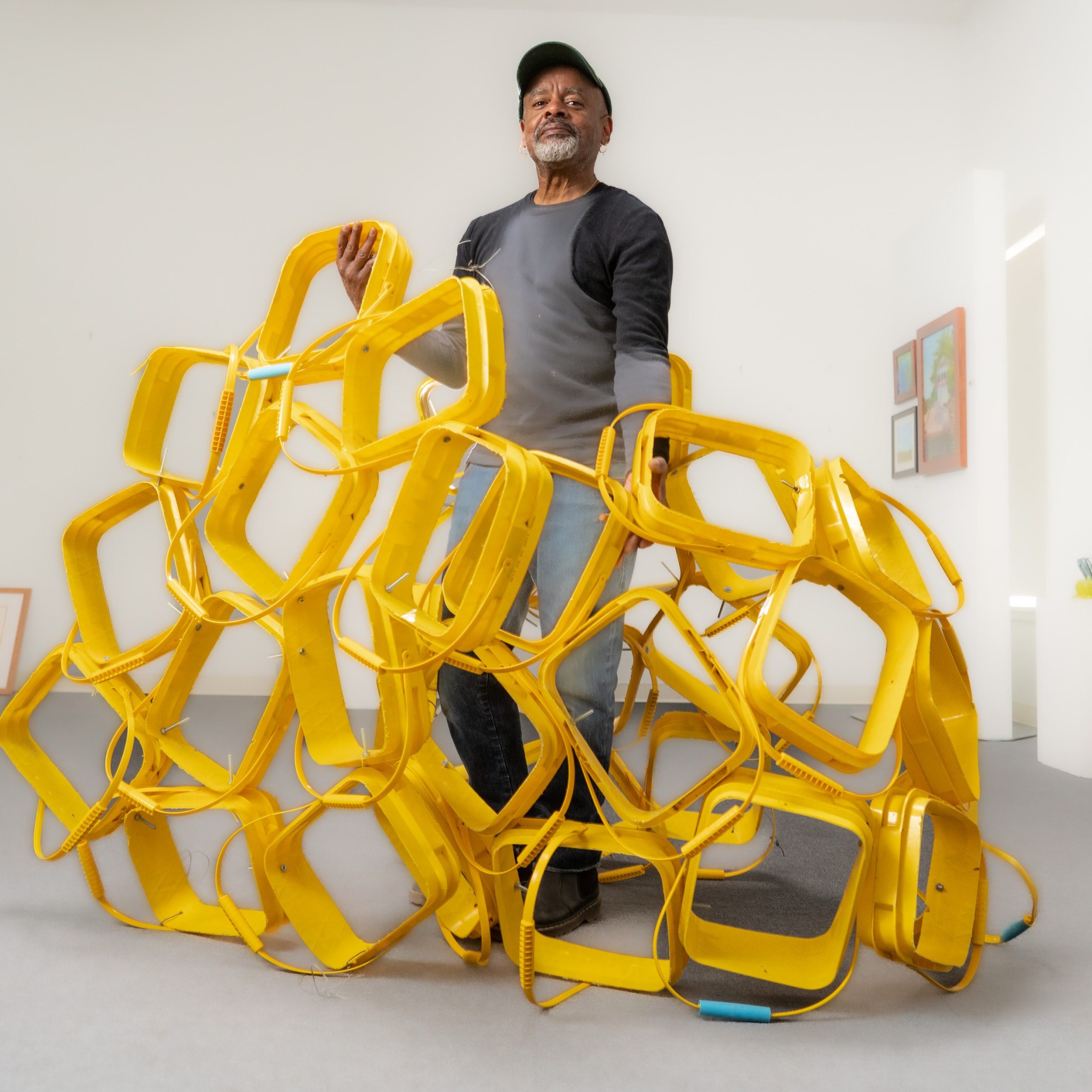 ron shelton: making art from everyday plastics - High Art Fridays: